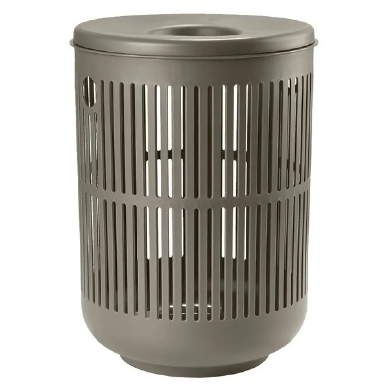 Ume skittentøykurv 54 cm taupe