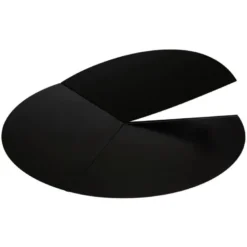 Underlagsplate 100 cm svart
