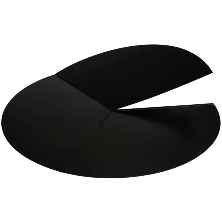 Underlagsplate 100 cm svart