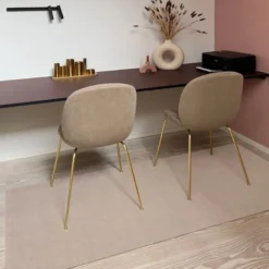 Unicolor gulvmatte 200x90 cm ivory