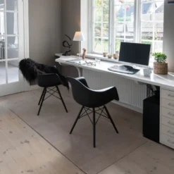 Unicolor gulvmatte 200x90 cm ivory