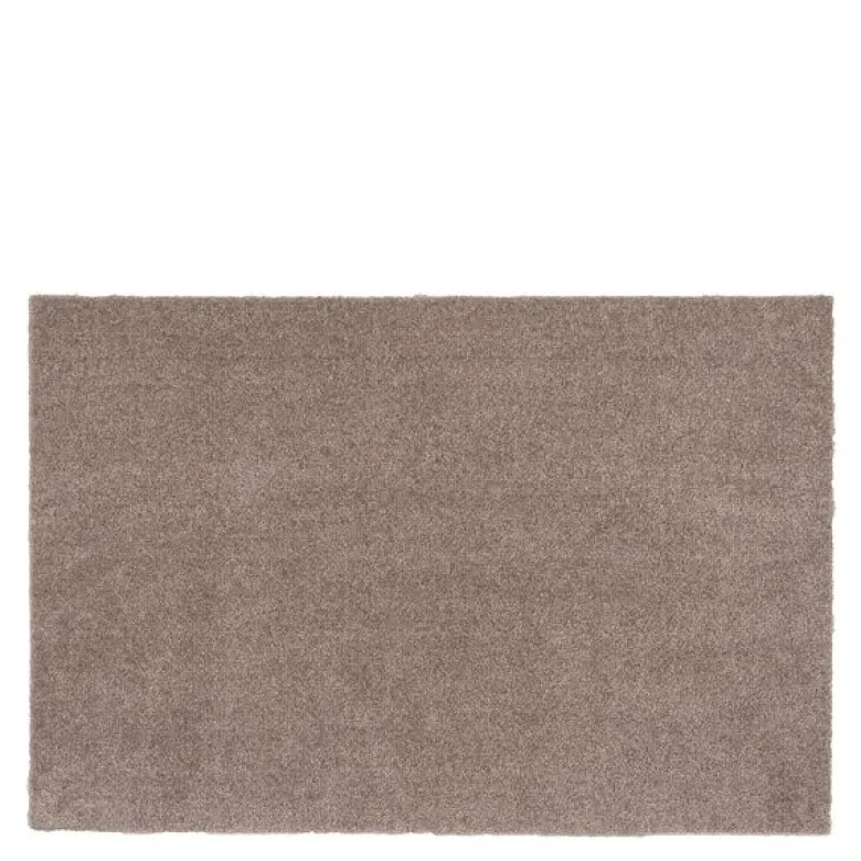 Unicolor gulvmatte 90x60 cm sand/beige