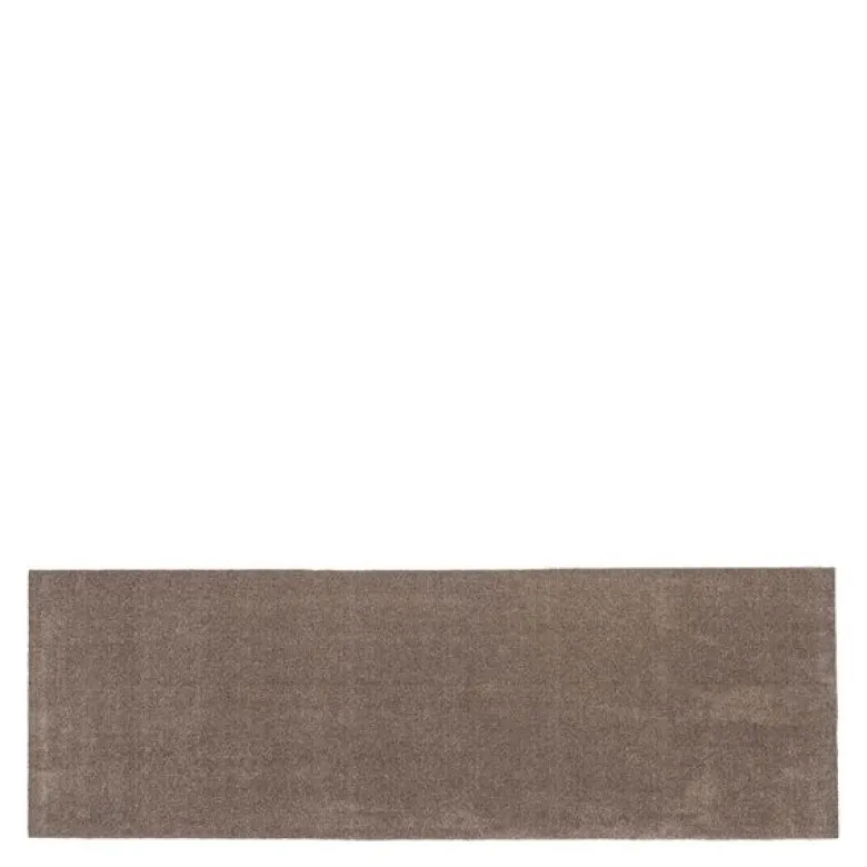 Unicolor gulvmatte 200x90 cm sand/beige
