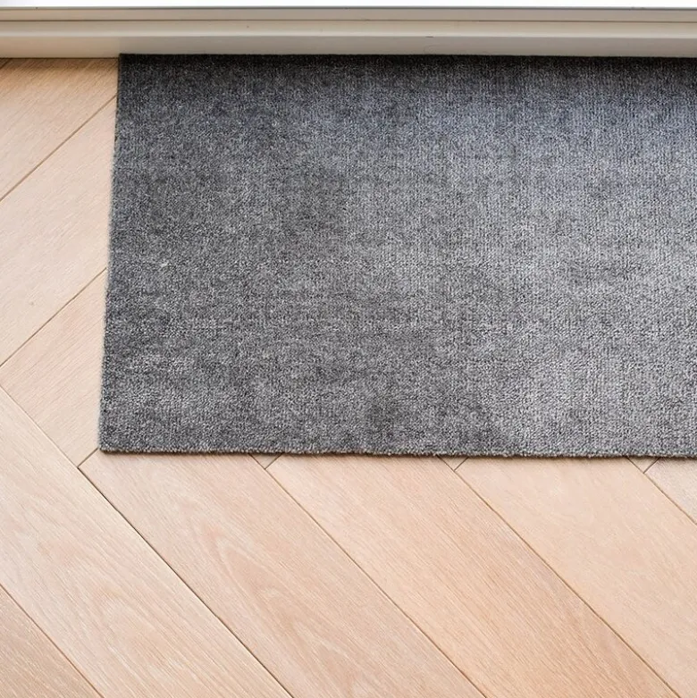 Unicolor gulvmatte 40x60 cm steelgrey