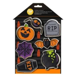 Utstikker halloween 7 deler