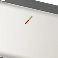 Vaffeljern dobbelt 1200W rustfritt stål