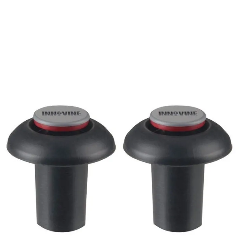 Vakuumpumpestopper 11,4x8,4 cm 2 stk svart