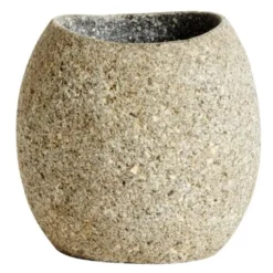 Valley eggeglass 6x11 cm stein grå