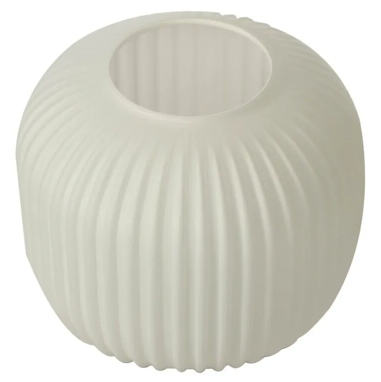 Vanja plafond 20 cm hvit/matt messing