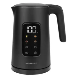 Vannkoker med termostat 1,7L svart