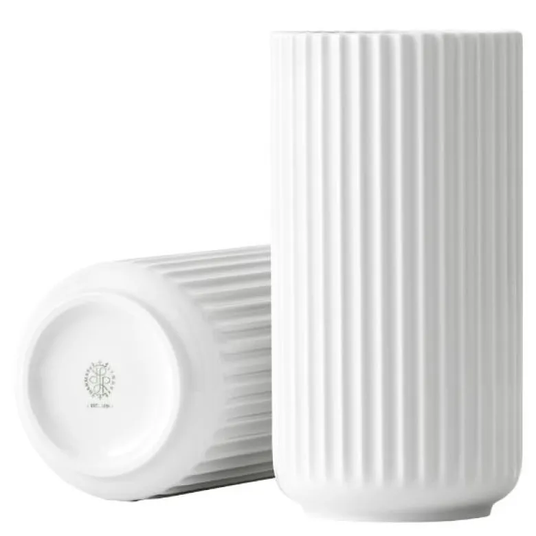 Vase 20,5 cm hvit
