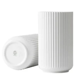 Vase 25 cm hvit