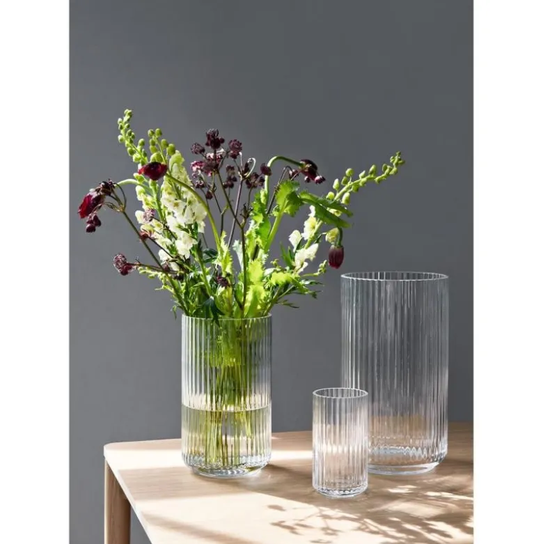 Vase h31 cm klar