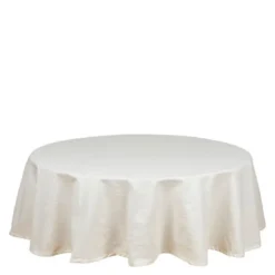 Vide rund bordduk Ø160 cm offwhite
