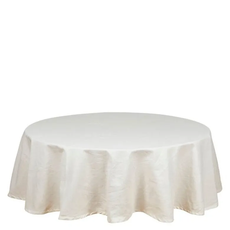 Vide rund bordduk Ø160 cm offwhite