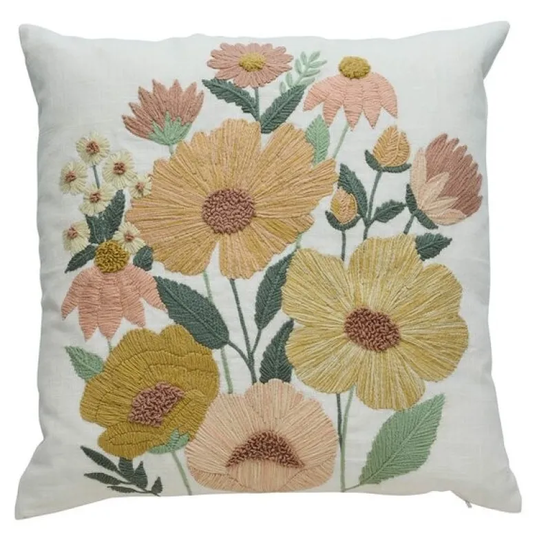 Vimina putetrekk 50x50 cm offwhite