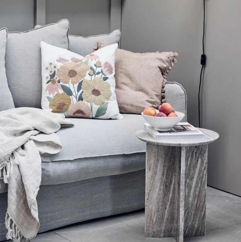 Vimina putetrekk 50x50 cm offwhite