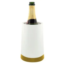 Vinkjøler med separat gel hvit/gull