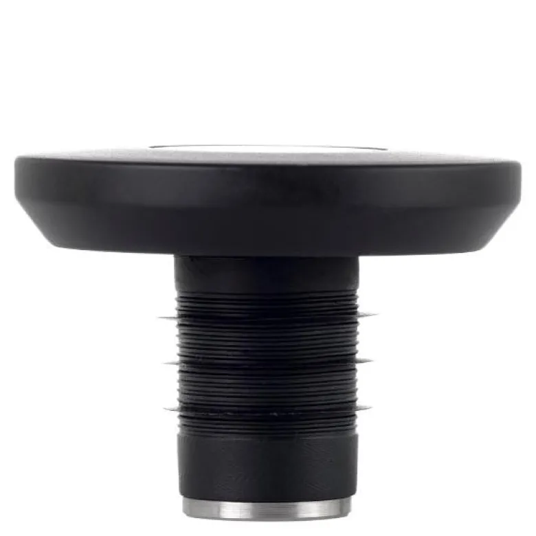 Vinstopper 5 cm plast/stål svart