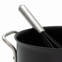 Visp m/belegg 25 cm rustfritt stål