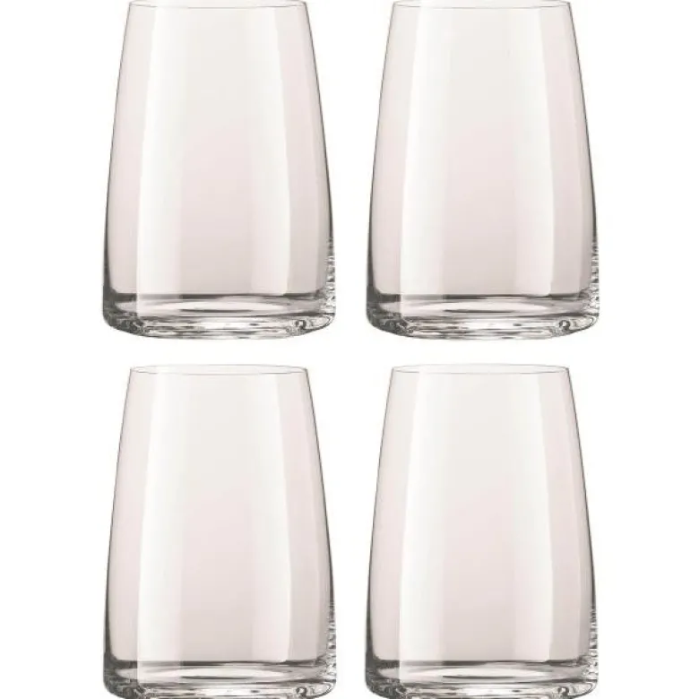 Vivid Senses vannglass 50 cl 4 stk
