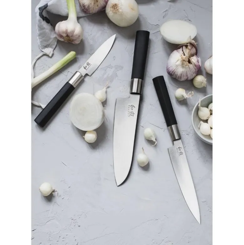 Wasabi Black grønnsakskniv 10 cm