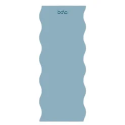 Wavy Mat treningsmatte 5 mm 183 cm lyseblå