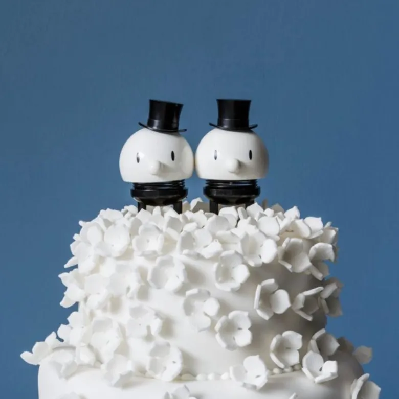 Wedding groom liten svart