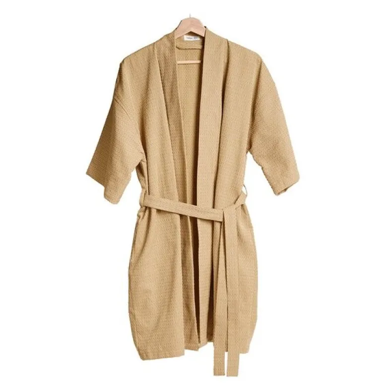 Wellness badekåpe M/L khaki