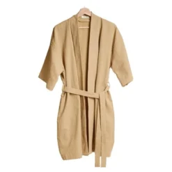 Wellness badekåpe S/M khaki