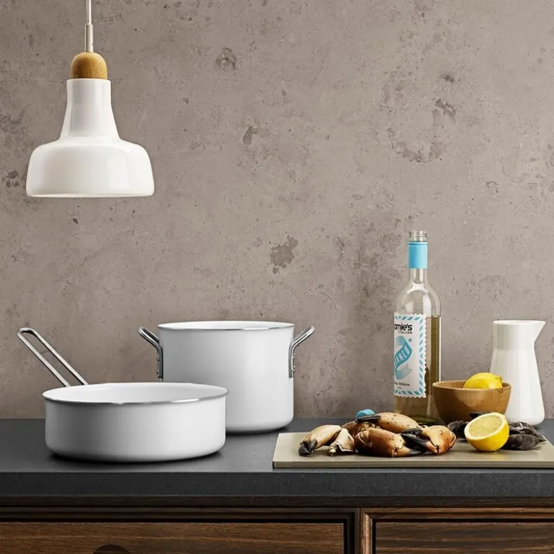 White Line sautépanne 24 cm keramisk Slip-Let® belegg