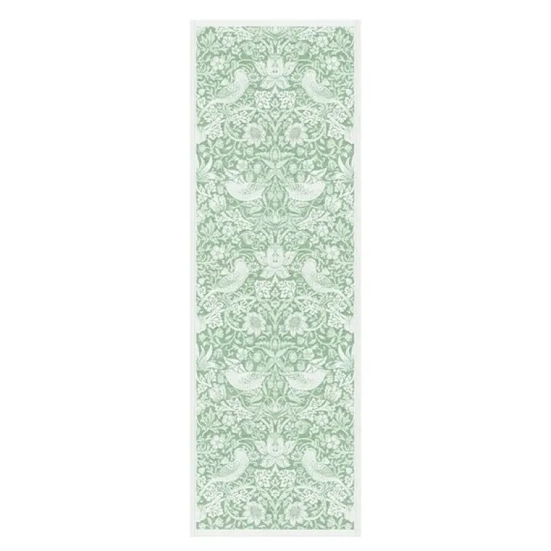 William Morris Strawberry Thief bordløper 50x150 cm grønn