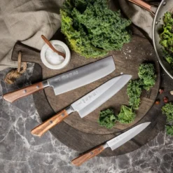 Wood chopper kniv 16,5 cm sølv
