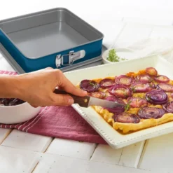Xbake springform firkant 24 cm blå